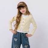 ミニフラワープリントキャミドッキングフロントリボントップス | URBAN CHERRY | 詳細画像37 