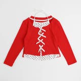 ミニフラワープリントキャミドッキングフロントリボントップス | URBAN CHERRY | 詳細画像5 