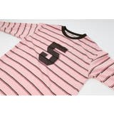 ナンバーロゴプリントボーダーオーバーサイズトップス | URBAN CHERRY | 詳細画像22