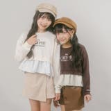 【CHIPIE/シピ】フロントロゴ刺繍ポルカドットバルーンペプラムトレーナー | URBAN CHERRY | 詳細画像20