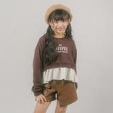 【CHIPIE/シピ】フロントロゴ刺繍ポルカドットバルーンペプラムトレーナー | URBAN CHERRY | 詳細画像3