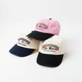 ユーズドライクバイカラーフロント刺繍キャップ | URBAN CHERRY | 詳細画像2