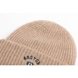 ワンポイントロゴ刺繍ニット帽 | URBAN CHERRY | 詳細画像13