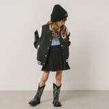 ワンポイントロゴデザインブルゾン | URBAN CHERRY | 詳細画像11 