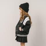 ワンポイントロゴデザインブルゾン | URBAN CHERRY | 詳細画像5 