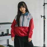 【POLAROAD/ポーラロード】配色アノラックジャケット | URBAN CHERRY | 詳細画像4