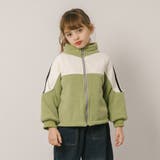 サイドライン配色デザインフリースジャケット | URBAN CHERRY | 詳細画像4 