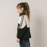 サイドライン配色デザインフリースジャケット | URBAN CHERRY | 詳細画像9 