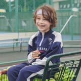 ディズニー ロゴプリントオーバーサイズハーフジップスウェット+サイドラインパンツ | URBAN CHERRY | 詳細画像3