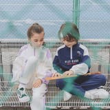 ディズニー ロゴプリントオーバーサイズハーフジップスウェット+サイドラインパンツ | URBAN CHERRY | 詳細画像5