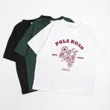 【POLAROAD/ポーラロード】ステッチフラワーロゴオーバーサイズTシャツ | URBAN CHERRY | 詳細画像3