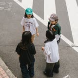 【POLAROAD/ポーラロード】ステッチフラワーロゴオーバーサイズTシャツ | URBAN CHERRY | 詳細画像48