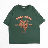 【POLAROAD/ポーラロード】ステッチフラワーロゴオーバーサイズTシャツ | URBAN CHERRY | 詳細画像7