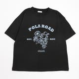 【POLAROAD/ポーラロード】ステッチフラワーロゴオーバーサイズTシャツ | URBAN CHERRY | 詳細画像8