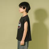 カレッジロゴプリントフレンチスリーブビッグTシャツ | URBAN CHERRY | 詳細画像10