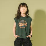 カレッジロゴプリントフレンチスリーブビッグTシャツ | URBAN CHERRY | 詳細画像15