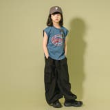 カレッジロゴプリントフレンチスリーブビッグTシャツ | URBAN CHERRY | 詳細画像21