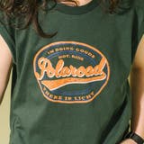 カレッジロゴプリントフレンチスリーブビッグTシャツ | URBAN CHERRY | 詳細画像23