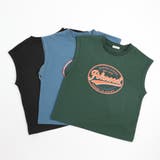 カレッジロゴプリントフレンチスリーブビッグTシャツ | URBAN CHERRY | 詳細画像3