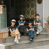 カレッジロゴプリントフレンチスリーブビッグTシャツ | URBAN CHERRY | 詳細画像34