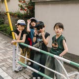 カレッジロゴプリントフレンチスリーブビッグTシャツ | URBAN CHERRY | 詳細画像36