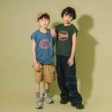 カレッジロゴプリントフレンチスリーブビッグTシャツ | URBAN CHERRY | 詳細画像37