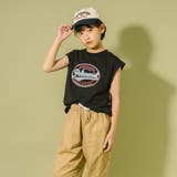 カレッジロゴプリントフレンチスリーブビッグTシャツ | URBAN CHERRY | 詳細画像44