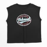 カレッジロゴプリントフレンチスリーブビッグTシャツ | URBAN CHERRY | 詳細画像8