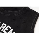 ダメージピグメントノースリーブロゴトップス | URBAN CHERRY | 詳細画像12