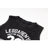 ダメージピグメントノースリーブロゴトップス | URBAN CHERRY | 詳細画像9