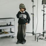 【POLAROAD/ポーラロード】配色切り替えロゴオーバーサイズトレーナー | URBAN CHERRY | 詳細画像12