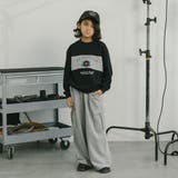 【POLAROAD/ポーラロード】配色切り替えロゴオーバーサイズトレーナー | URBAN CHERRY | 詳細画像15