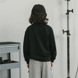 【POLAROAD/ポーラロード】配色切り替えロゴオーバーサイズトレーナー | URBAN CHERRY | 詳細画像9