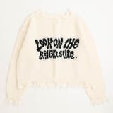 【軽量なのに暖かい"かるポカ"素材】フロントロゴダメージニット | URBAN CHERRY | 詳細画像6 