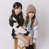 【軽量なのに暖かい"かるポカ"素材】ニュアンスカラーデザインニット | URBAN CHERRY | 詳細画像14 