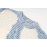 【軽量なのに暖かい"かるポカ"素材】ニュアンスカラーデザインニット | URBAN CHERRY | 詳細画像23 