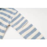 【軽量なのに暖かい"かるポカ"素材】ボーダーリラックスカットデザインニット | URBAN CHERRY | 詳細画像30 