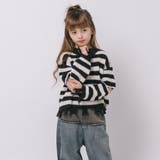 【軽量なのに暖かい"かるポカ"素材】ボーダーリラックスカットデザインニット | URBAN CHERRY | 詳細画像39 