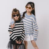 【軽量なのに暖かい"かるポカ"素材】ボーダーリラックスカットデザインニット | URBAN CHERRY | 詳細画像44 