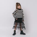 【軽量なのに暖かい"かるポカ"素材】ボーダーリラックスカットデザインニット | URBAN CHERRY | 詳細画像48 