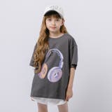 ファンシードーナツヘッドホンプリントオーバーサイズTシャツ | URBAN CHERRY | 詳細画像11