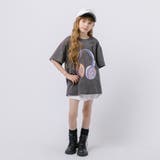 ファンシードーナツヘッドホンプリントオーバーサイズTシャツ | URBAN CHERRY | 詳細画像13