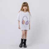 ファンシードーナツヘッドホンプリントオーバーサイズTシャツ | URBAN CHERRY | 詳細画像14