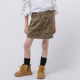【インナーパンツ付】レオパード台形スカート | URBAN CHERRY | 詳細画像1