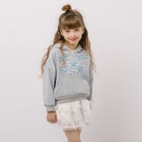 【2点セット】リボンデザインフロントロゴフーディ＋ティアードスカート | URBAN CHERRY | 詳細画像1 