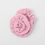 ピンク | カットワークレースローズシュシュ | URBAN CHERRY