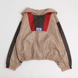 ベージュ | 【U.TRACK/ユードットトラック】バックロゴアノラックジャケット | URBAN CHERRY