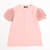 ピンク | シアーパフスリーブTシャツ | URBAN CHERRY