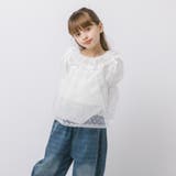 フリルカラーチュールドッキングブラウス | URBAN CHERRY | 詳細画像1 