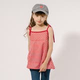 ショルダーリボンギンガムチェックチュニック | URBAN CHERRY | 詳細画像1 